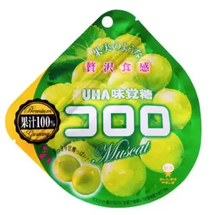 日本UHA味覺糖 Kororo酷露露 100%果汁軟糖 水蜜桃🍑芒果🥭奇異果🥝櫻桃🍒巨峰葡萄🍇草莓🍓山桑子🫐白葡萄