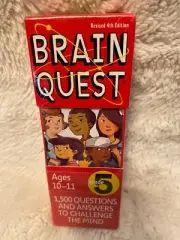 Brain Quest Grade5 1,500 Questions and Answers to Challenge the Mind 4th Edition