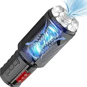 Automatic Male Masturbator Cup with 7 Oral-Suction &7 Vibration Modes, WeDol Electric Pocket Pussy Masturbation with Powerful Suction Base Textured Stroker Moans Sex Toys for Men