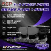 Ceramic Brake Pads + Shoes Set for Toyota Hilux YN58 2.2 69KW F Akebono R pin (for: Toyota)