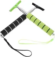 PLAFOPE 2pcs Car Rearview Mirror Wipers Long Handle Squeegee for Windshield Window