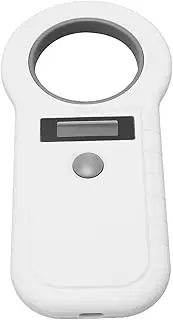 Animal Chip Scanner, Pet Microchip Scanner Bluetooth 134.2Khz 125Khz EMID FDX B Self Storage Function High Brightness for Indoor (White)