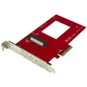 StarTech.com PEX4SFF8639 U.2 to PCIe Adapter for 2.5in U.2 NVMe SSD - SFF-8639 - x4 PCI Express 3.0 [PEX4SFF8639]