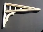 Wooden Verandah Bracket / Door Awning Bracket/ Canopy - 680mmH x 940mmW x 66mm