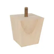 Adoored 70mm Raw Pine Square Tapered Furniture Leg