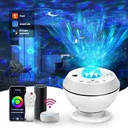 Led Alexa Proyector Estrellas, Luz Nocturna Infa il con App, Co rol de Voz y Temporizador, Galaxy 360 Proyector, Lampara Estrellas Proyector para Niños, Habitación, Navidad, Fiesta