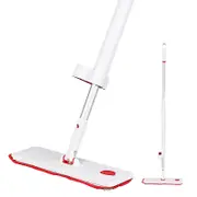 Self Wringing Microfiber Spray Flat Mop for Kitchen Wood Ceramic Tiles Floor Cleaning