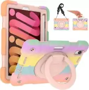 iPad Mini 6 Case 8.3 Inch 2021 iPad Mini 6th Generation Case,3 Layer Heavy Duty