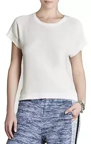NEW BCBG MAX AZRIA GARDENIA EMMALINE HIGH-LOW HEM PULLOVER ICR1S122/B441A SZ S