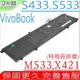 ASUS C31N1905 長排線電池 原裝 華碩 Vivobook S14 S433,S433ES,S533FA,S433EQ,S433Q,S433FL,S15 S533EQ,S533FL,M533IA,M533UA,X421,X421FL,X421FA,X421UA,X421EA,X421DI,X421IA,V533F,M433IA,M433UA,C31Po05 K333JV K333E,X1403Z