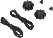 Rear Parcel Shelves String Parcel Shelf Cord, 2Pcs Car Rear Parcel Shelves Holding Cords, Car Rear Parcel Shelves String Holding Strap Cord Rope,Car Rear Parcel Shelves String Holding Strap Cord Rope