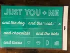 Chalk Couture You Me & Dog Cat Kids Retired Transfer Stencil New 12 x 18 C SIZE