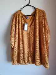 BNWT AUTOGRAPH SIZE 22 Summer Lightweight Short Sleeve TOP