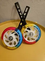 bike training wheels flash mute big wheel compatible for 12 14 16 18 20 inch sin