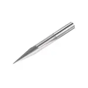 0.5mm Tip 15 Degree 60mm Length Carbide Tapered Wood Engraving CNC Router Bit