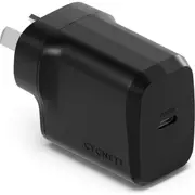 Cygnett Powerplus 25W USB-C Wall Charger - Black