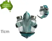 11cm Dolphin Salt & Pepper Set Shakers Ornament Statue Figurine Resin Sculpture
