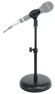 Rockville iStand 7 Desktop Dynamic Microphone Mic Stand w/Adjustable Height