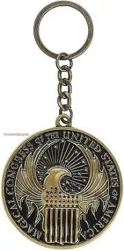 J.K. Rowlings Fantastic Beasts And Where To Find Them Licensed MACUSA Key Chain