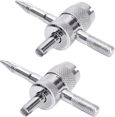 2pcs 4way Valve Core Tooltire Valve Toolstire Valve Core Remover Tools4in1 Multi