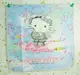 【震撼精品百貨】Hello Kitty 凱蒂貓 方巾-限量款-射箭-藍色 震撼日式精品百貨