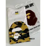 ONE貳肆選貨_現貨A BATHING APE BAPE 經典大猿頭 黃迷彩