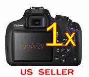 1x Clear LCD Screen Protector Guard Shield Film For Canon EOS 1200D / Rebel T5