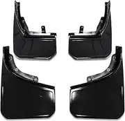 4Pcs Set Mud Flaps Splash Guards Mudguards Guard Car Fender Protection Body Kit Compatible for Land Rover Defender L663 Cover Accessories(Glossy Black)