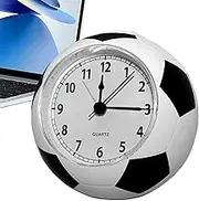 Desktop Clock | Soccer-Shaped Alarm Clock for Kids - Creative Football Soccer Electronic Clock, Wake up Bedside Desk Clock for Bedroom, Bedside
