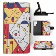 FLIP CASE FOR SAMSUNG GALAXY|MODERN ART GEOMETRIC SHAPES