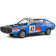 Solido 1:18 scale model kit Renault 17 Blue Rallye Abidjan Nice 1976 - 1803706