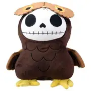 PT Furry Bones Hootie Owl Skull Plush
