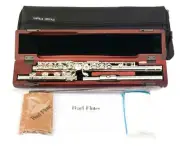 Pearl Flute 695 Dolce Open Hole_In-Line_B-Foot_Split-E Case_Kit_Rod 2-Day Dealer