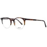 Bally BY 5018 Women Brown Optical Frame Plastic Round Full Rim Casual Eyeglasses