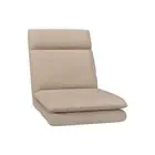 Artiss Floor Lounge Sofa Bed Lazy Couch Recliner Futon Folding Chair Linen Beige