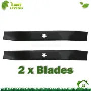 2 x Mower Mulching Blades Kit For 38" McCulloch M12538 96011021200 2006