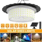 3000LM Solar Sensor 244 LED Lights Large Range Shed Light Barn Work Flood Lamp