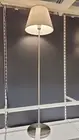 IKEA KRYSSMAST Floor lamp, nickel plated, 61" BRAND NEW