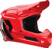Thor Fleet Forge, motocross helmet youth , color: Neon-Red/Black/White , size: S