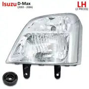 Left Front Head Lamp Light Fits Isuzu D-Max Dmax Spark Cab V-Cross 2003 2006
