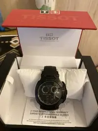 在飛比找Yahoo!奇摩拍賣優惠-TISSOT T-RACE 黑武士計時運動錶(T048417