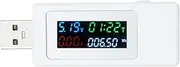 Labymos USB Tester USB Power Meter Voltage t Tester 4-30V 0-6.5A 0-195W Safety QC Fast Charging Voltmeter Ammeter Multimeter LCD Voltage Meter Tool for Charger Cable Battery