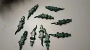 Lego Dark Green Alligator Lot 10 Animals