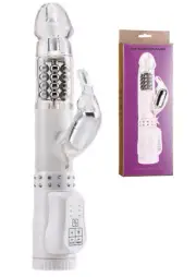 Crystal Rabbit Vibrator Sexual Wellness Massager Flex Adult Toy Massage Vibe