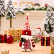 Christmas Gnome Holding Mistletoe Shelf Sitter