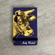 Andy Warhol Mini Cow Notebook Galison 4.25” x 2.75”