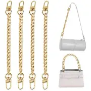 4 Pack Purse Chain Strap Handbags Replacement Chains for Wallet Shoulder Bag