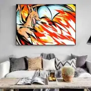 Japanese Anime Peripheral Poster Decor Wall Art Canvas Painting Room 55x80cm A