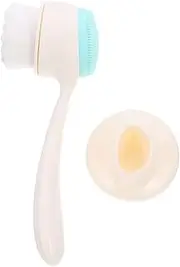 minkissy Face Cleanser Brush Deep Clean Face Wash Brush Set Holder Skin Care Tool