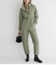 *NWT* J. Crew Puffer Primaloft Snowsuit in Pale Cypress, Size XXL